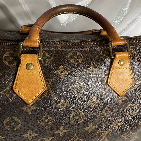 Louis Vuitton Speedy 30 W/lock, key, dustbag - Picture 7 of 17